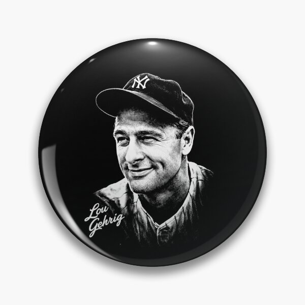 Item preview, Lou Gehrig Timeless Black-and-White Portrait Art designed and sold by TheArtOfCar.