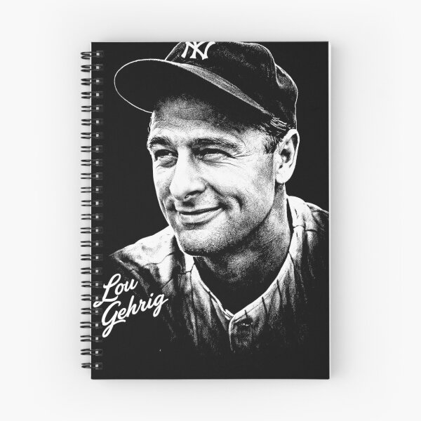Item preview, Lou Gehrig Timeless Black-and-White Portrait Art designed and sold by TheArtOfCar.