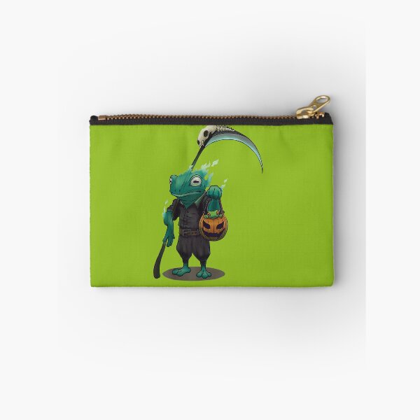Item preview, A Frog And His Son Trick Or Treating Funny Frog Halloween designed and sold by Irakalu.