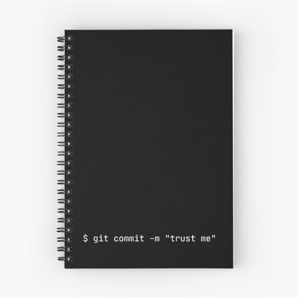 Item preview, Confirmación de Git "Confía en mí" — Humor de terminal para desarrolladores designed and sold by runtimestudio.