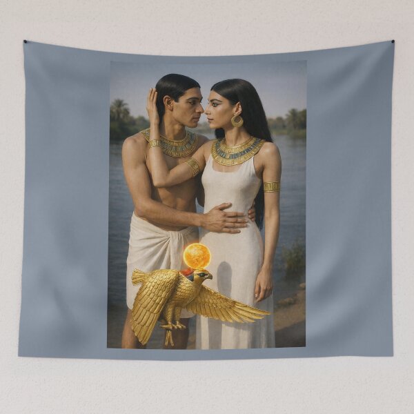 Item preview, An Ancient Egyptian Love Story — Eternal as the Sun. Celebrate Valentine’s Day with a timeless romance from the heart of the Nile designed and sold by TuyaArts.