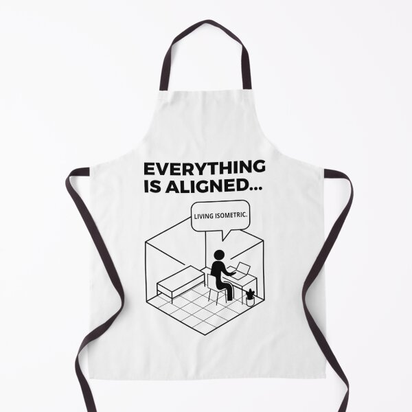 Item preview, Living Isometric – Minimalist Workspace Art designed and sold by TomoMadeIt.