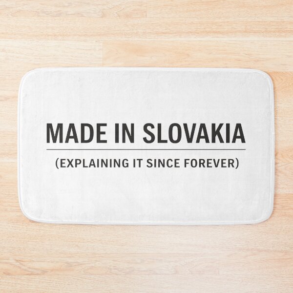 Item preview, Made in Slovakia Explaining It Since Forever Funny Design. designed and sold by The-T-In-Retro.