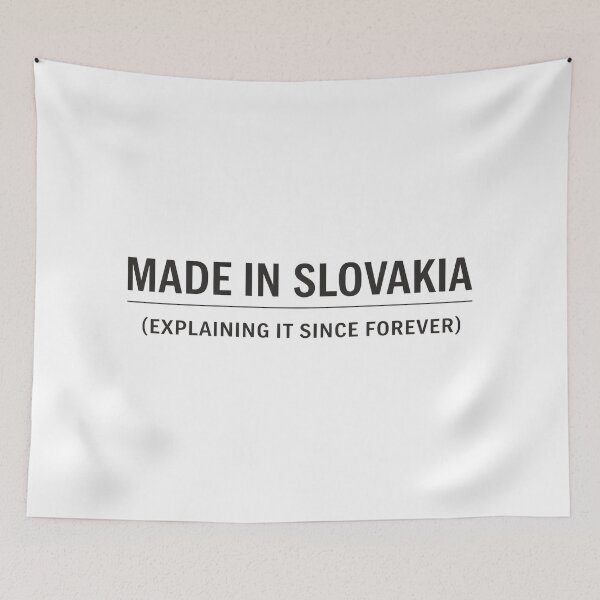 Item preview, Made in Slovakia Explaining It Since Forever Funny Design. designed and sold by The-T-In-Retro.