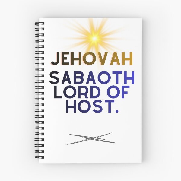 Item preview, Jehovah SABAOtH Christian designs designed and sold by TheProverbsMom.