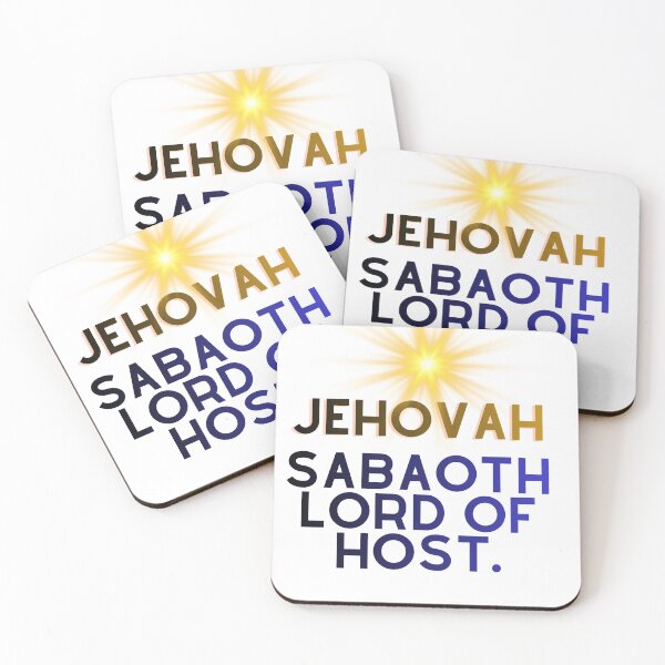 Item preview, Jehovah SABAOtH Christian designs designed and sold by TheProverbsMom.
