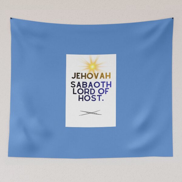 Item preview, Jehovah SABAOtH Christian designs designed and sold by TheProverbsMom.