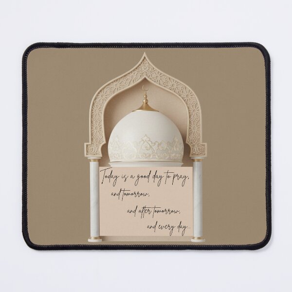 Item preview, Serene Devotion: Modern Islamic Prayer Quote Art designed and sold by D-Islamic.