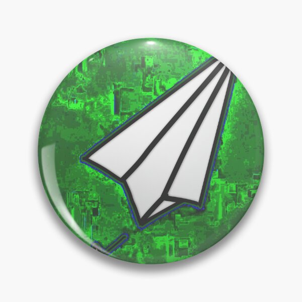 Item preview, "Paper Airplane Icon with Arabic Script over Satellite Map" designed and sold by nighttime1990.