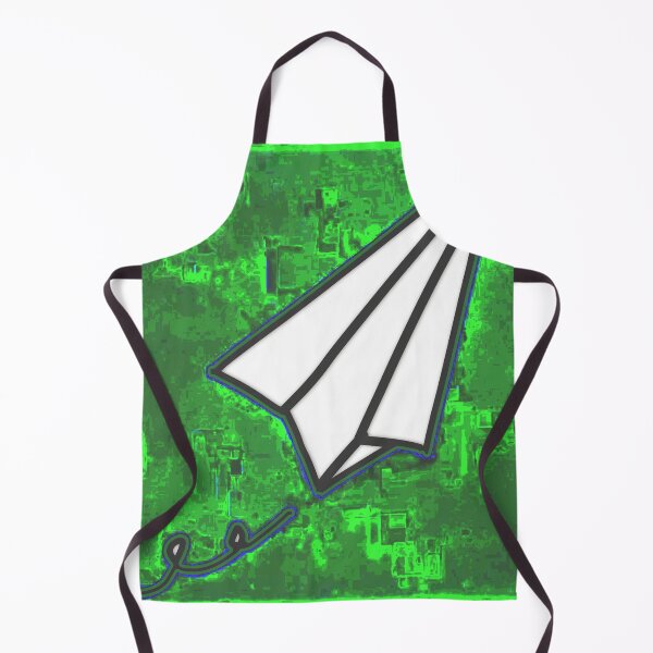 Item preview, "Paper Airplane Icon with Arabic Script over Satellite Map" designed and sold by nighttime1990.