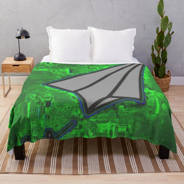 Item preview, "Paper Airplane Icon with Arabic Script over Satellite Map" designed and sold by nighttime1990.