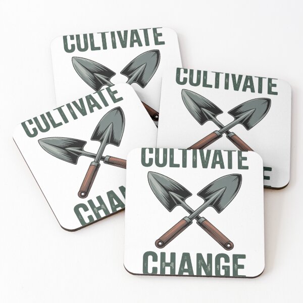 Item preview, Cultivate Change Crossed Shovels designed and sold by proearth2022.