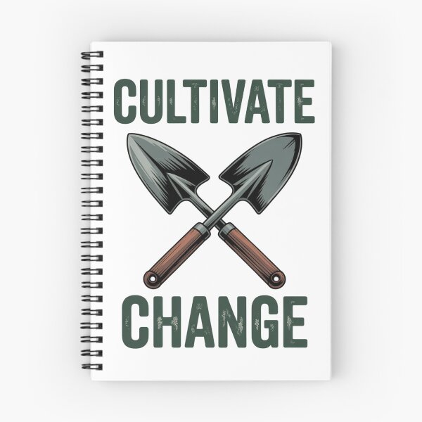 Item preview, Cultivate Change Crossed Shovels designed and sold by proearth2022.