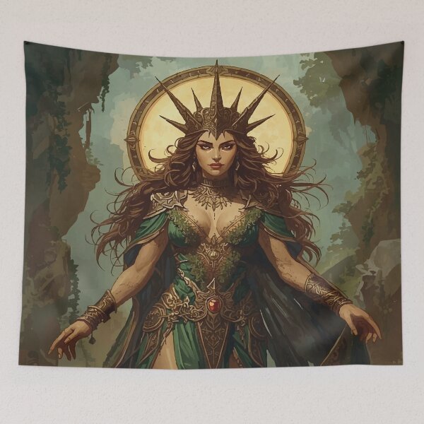 Item preview, Empress of the Living Earth designed and sold by AbstractAnom.