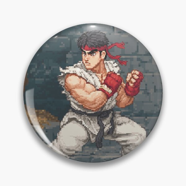 Item preview, Street Fighter Pixel Art – Retro Arcade Fighter Tribute designed and sold by Pixel8Prints.