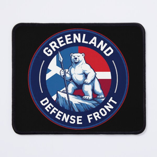 Item preview, Greenland Defense Front — Arctic Sovereignty Graphic Tee | Viral AI Meme Shirt designed and sold by Teetreasure2.