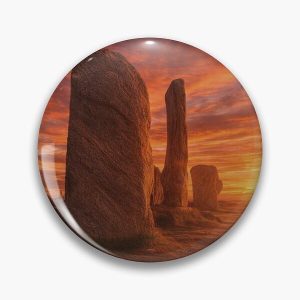 Item preview, Callanish on the Isle of Lewis at sunset designed and sold by bluefrog.