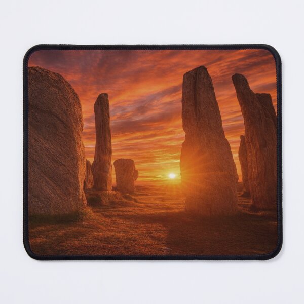 Item preview, Callanish on the Isle of Lewis at sunset designed and sold by bluefrog.