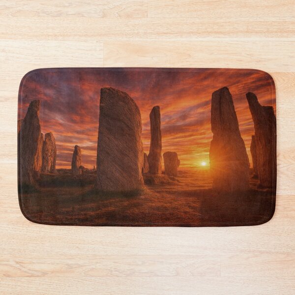 Item preview, Callanish on the Isle of Lewis at sunset designed and sold by bluefrog.