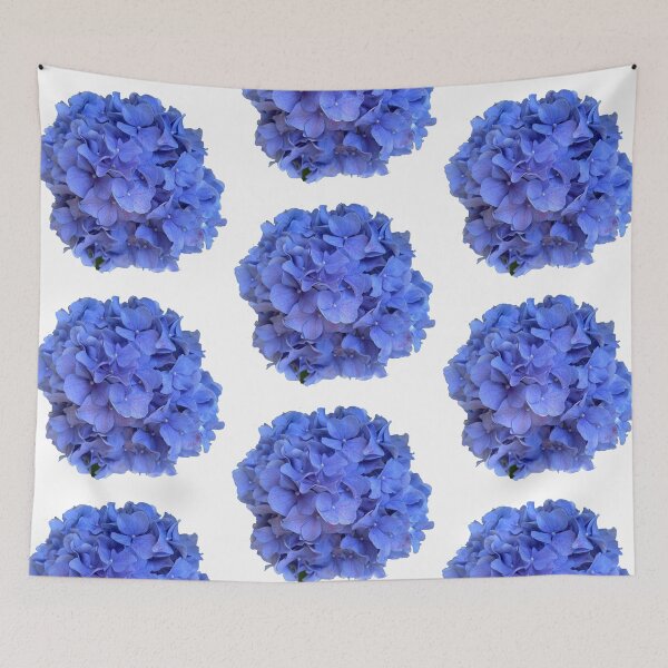 Item preview, Romantic purple blue cottage core floral | Periwinkle hydrangea, blue flower, blue floral  designed and sold by hollycooper.