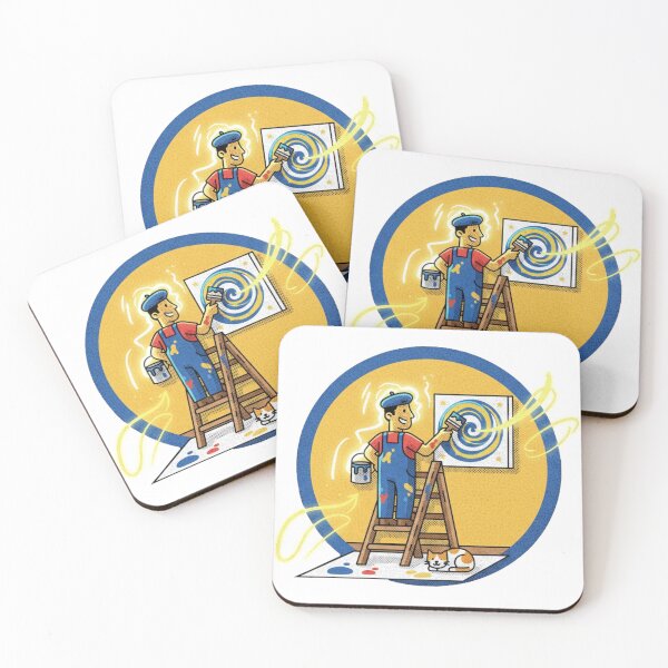 Item preview, Painter on Ladder Graffiti designed and sold by PlayboiKopi.