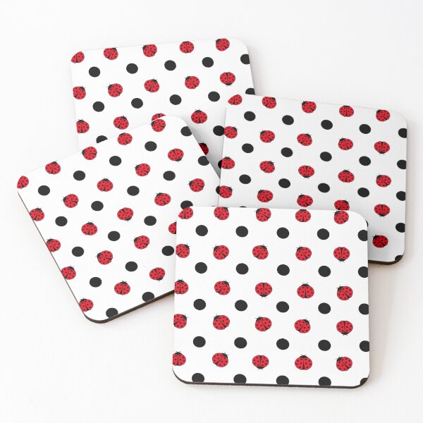 Item preview, Ladybugs and polka dots designed and sold by hollycooper.