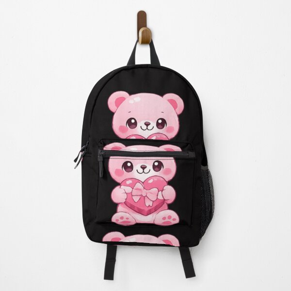 Item preview, Pink cute Bear with heart designed and sold by DamioPolArt.