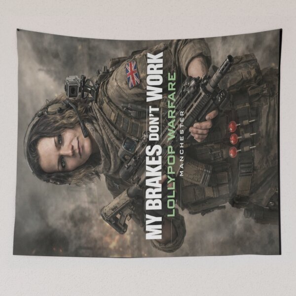 Item preview, MBDW Lollypop Warfare designed and sold by The Lesbian Cartel.