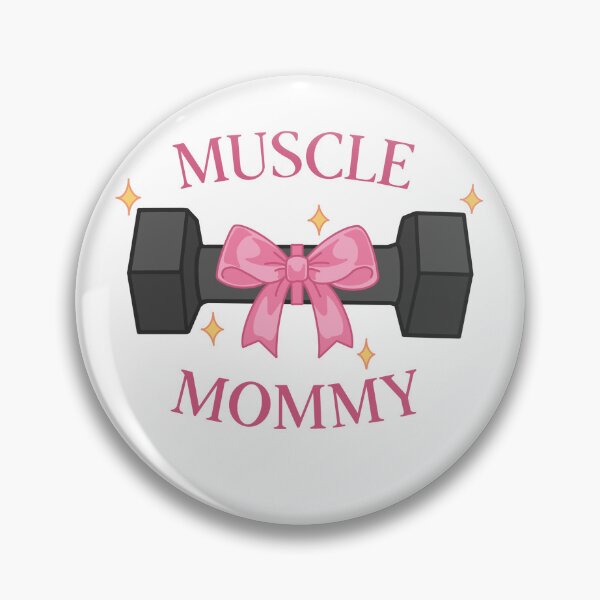 Item preview, Muscle Mommy Pink and Grey ✨ designed and sold by StarsByIzzy.