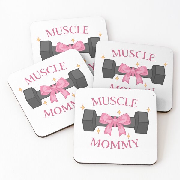 Item preview, Muscle Mommy Pink and Grey ✨ designed and sold by StarsByIzzy.