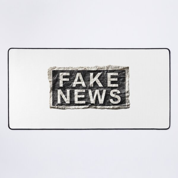 Item preview, Distressed Fake News Sign designed and sold by ThaCriações.
