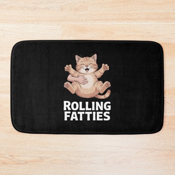 Item preview, Rolling Fatties Cat Lover Mens & Womens 4 designed and sold by joyouartArt.
