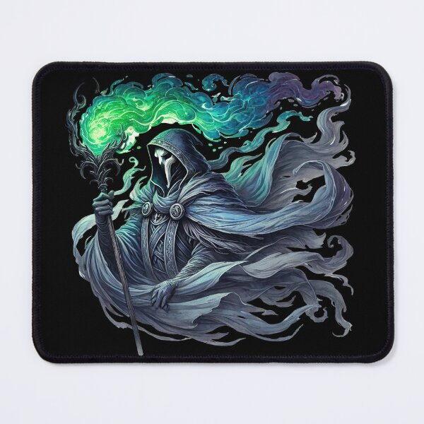 Item preview, Wraith of the Emerald Veil designed and sold by TheInkRaven.