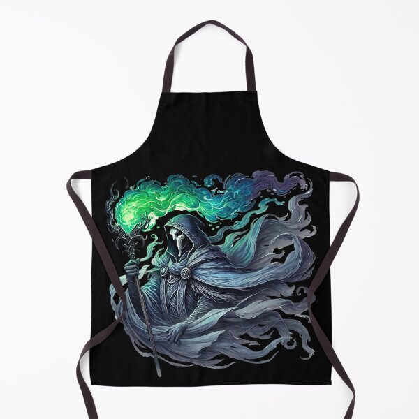Item preview, Wraith of the Emerald Veil designed and sold by TheInkRaven.