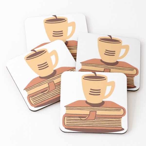 Item preview, Retro Cafe Books and Coffee designed and sold by Coffread.