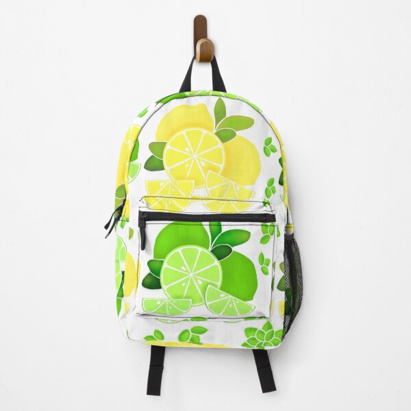 Item preview, Cute retro Lemons and limes, citrus pattern designed and sold by hollycooper.