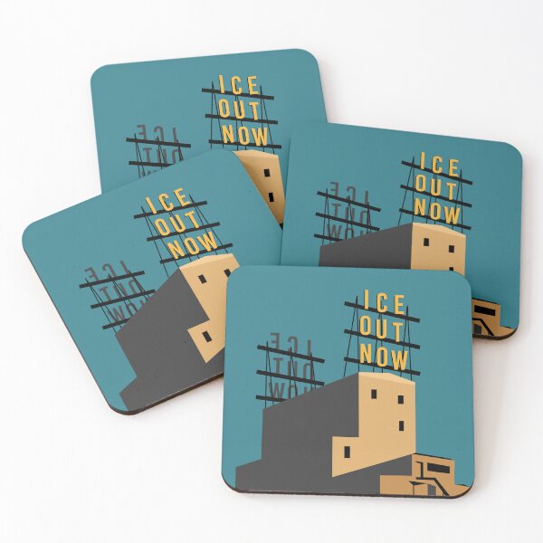 Item preview, Ice Out Now Grain Building MN designed and sold by AnnbleBee.
