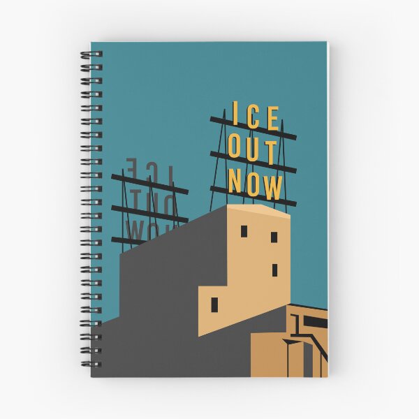 Item preview, Ice Out Now Grain Building MN designed and sold by AnnbleBee.