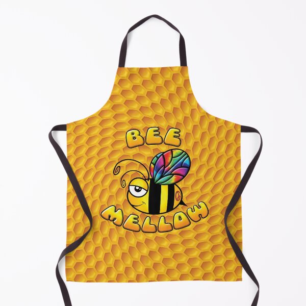 Aperçu de l'œuvre "Bee Mellow" Take Your Sweet Time, Relax and Float Through Your Day créée et vendue par KAUniqueDesigns.