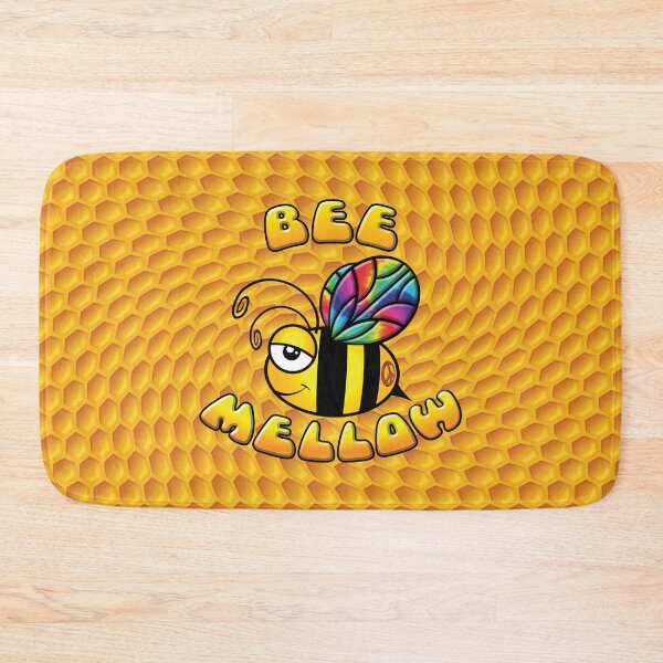 Item preview, "Bee Mellow" Take Your Sweet Time, Relax and Float Through Your Day designed and sold by KAUniqueDesigns.