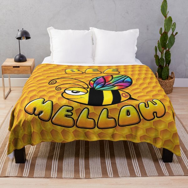 Item preview, "Bee Mellow" Take Your Sweet Time, Relax and Float Through Your Day designed and sold by KAUniqueDesigns.