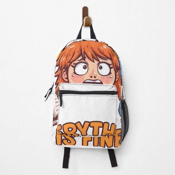 Item preview, Everything Is Fine Student Teacher Academic Stress Overwhelmed Humor designed and sold by Feral Feline.