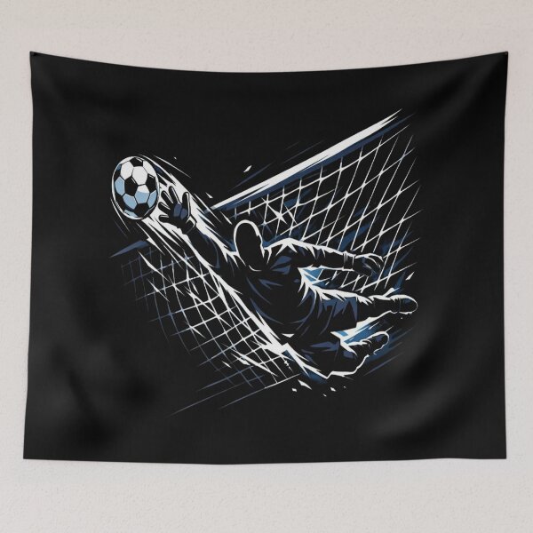 Item preview, Goal Moment Freeze – Football Action Art designed and sold by RMTrendy.