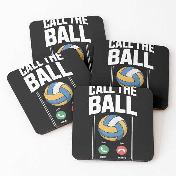 Item preview, Call The Ball Funny Volleyball designed and sold by MizoX7.