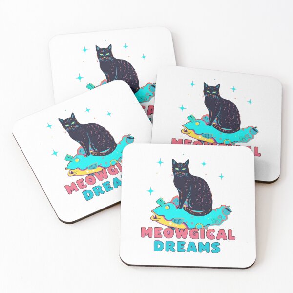 Item preview, Meowgical Dreams Funny Gifts For Cat And Art Lovers designed and sold by PaulaArtworks.