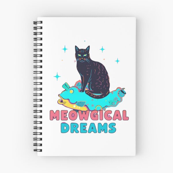 Item preview, Meowgical Dreams Funny Gifts For Cat And Art Lovers designed and sold by PaulaArtworks.