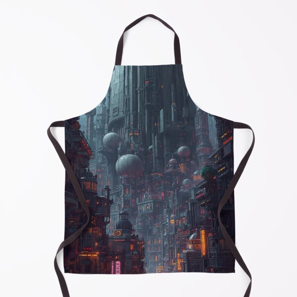 Item preview, Neon Citadel Descent designed and sold by AbstractAnom.
