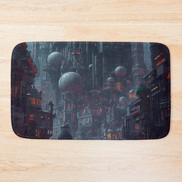Item preview, Neon Citadel Descent designed and sold by AbstractAnom.