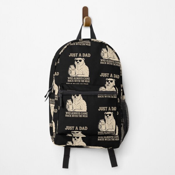 Item preview, Just A Dad Who Always Came Back With The Milk Polar Bear fathers day designed and sold by salmzouriart.