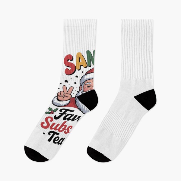 Item preview, Groovy Santas Favorite Substitute Teacher Christmas designed and sold by MarkLeedsArt.